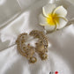 Beautiful AD Peacock Ear cuff jhumkas E461