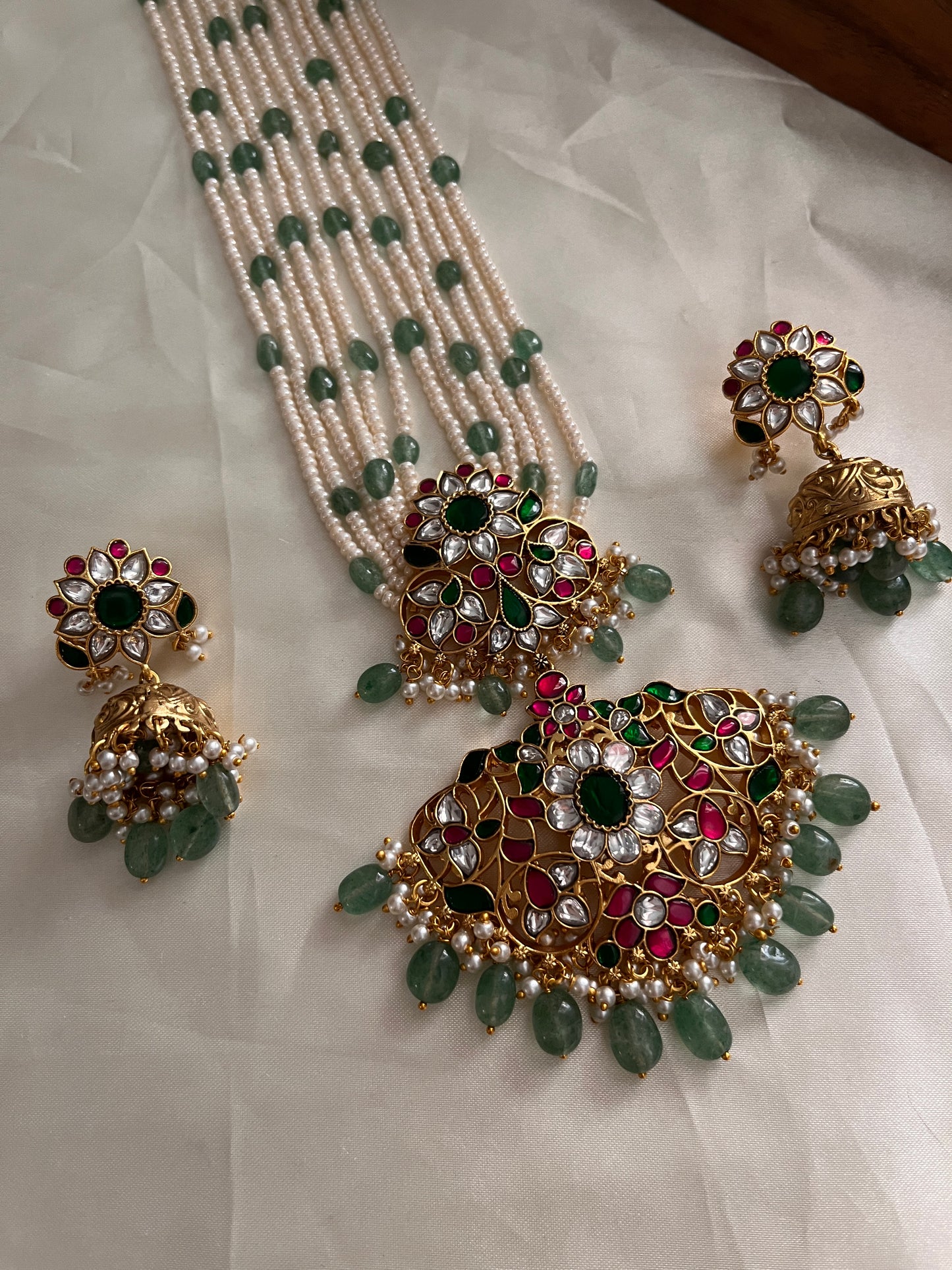 Jadau pearls Haaram LH526 (Pre order)