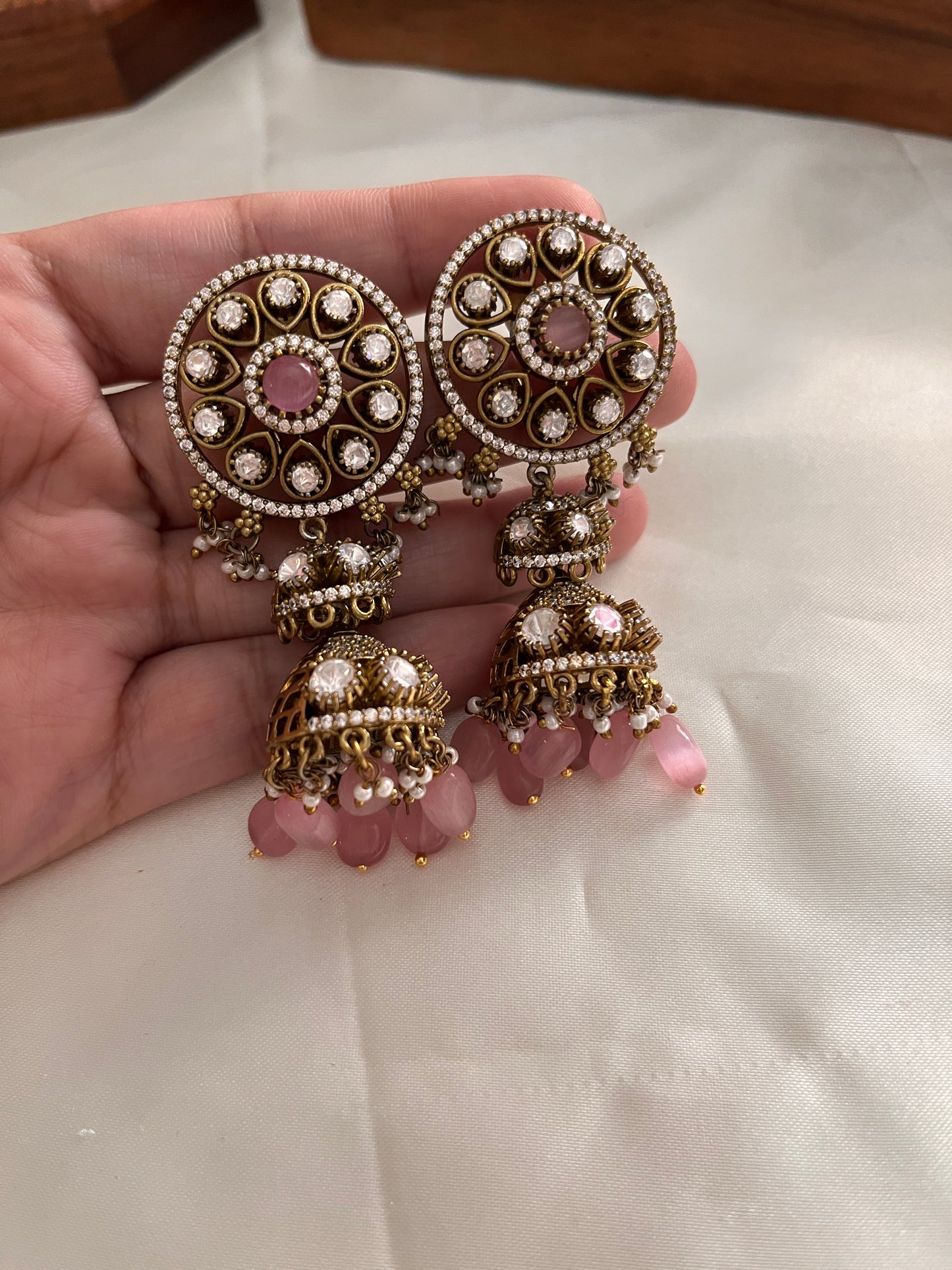 Victorian jhumkas E264