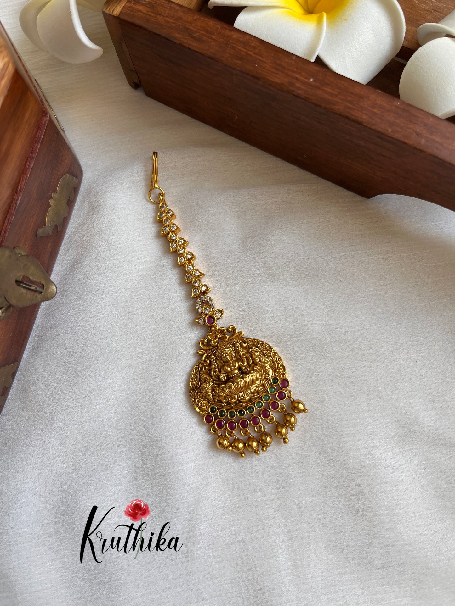 Lakshmi Peacock Maang Tika MT137