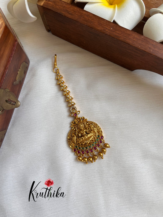 Lakshmi Peacock Maang Tika MT137