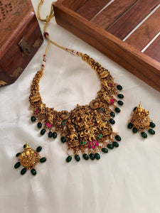 Jadau Lakshmi necklace NC1031