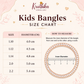 Premium Antique Lakshmi Motifs Kids Temple Bangles B547 (Set Of 4 Bangles)