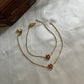 Simple Jadau Anklets Paayal A16