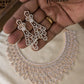 AD Rose gold necklace set NC901