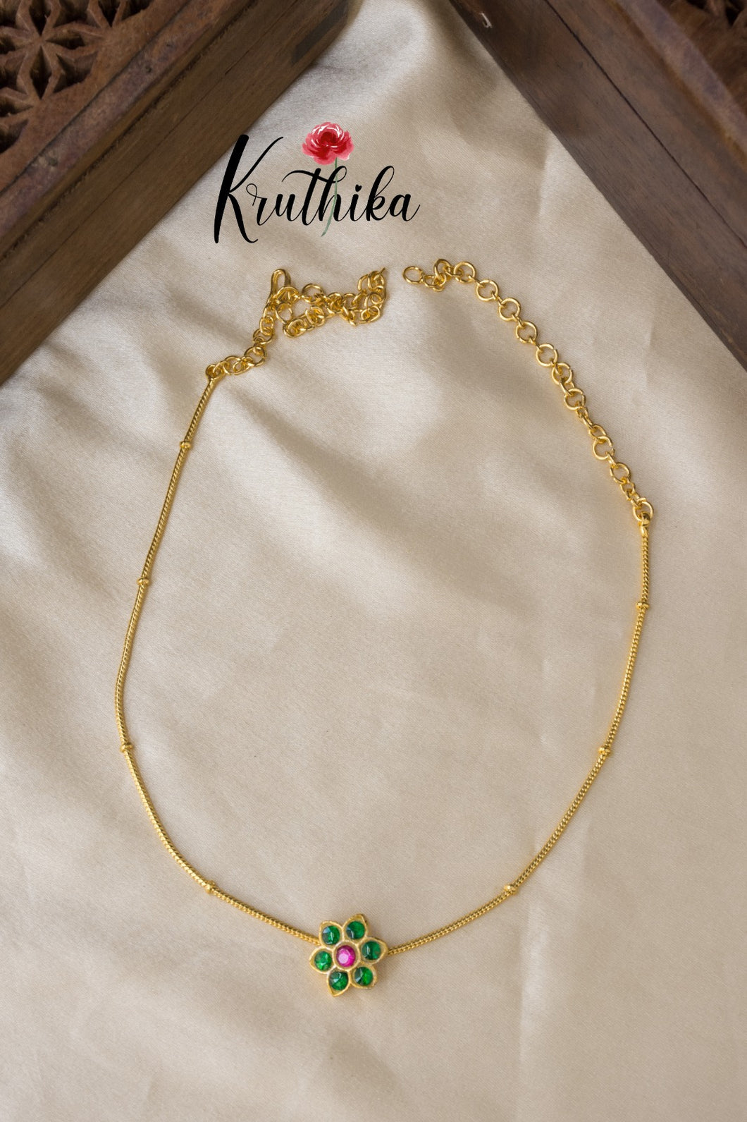 Simple Jadau choker NC896