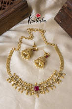 Simple cutwork necklace NC892