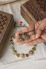 Victorian flower necklace NC910
