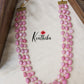 Three layer Quartz Beads maala LH474 (5 color options)