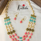 Tulip beads maala NC941