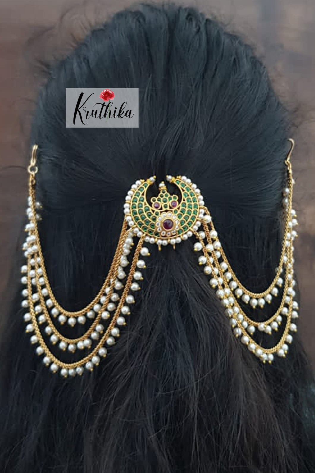Jada Billa (Hair accessory) With Chains J11