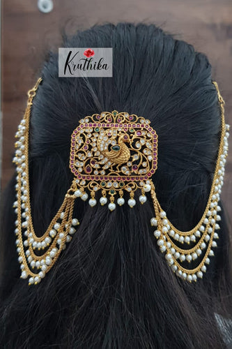 Jada Billa (Hair accessory) With Chains J14