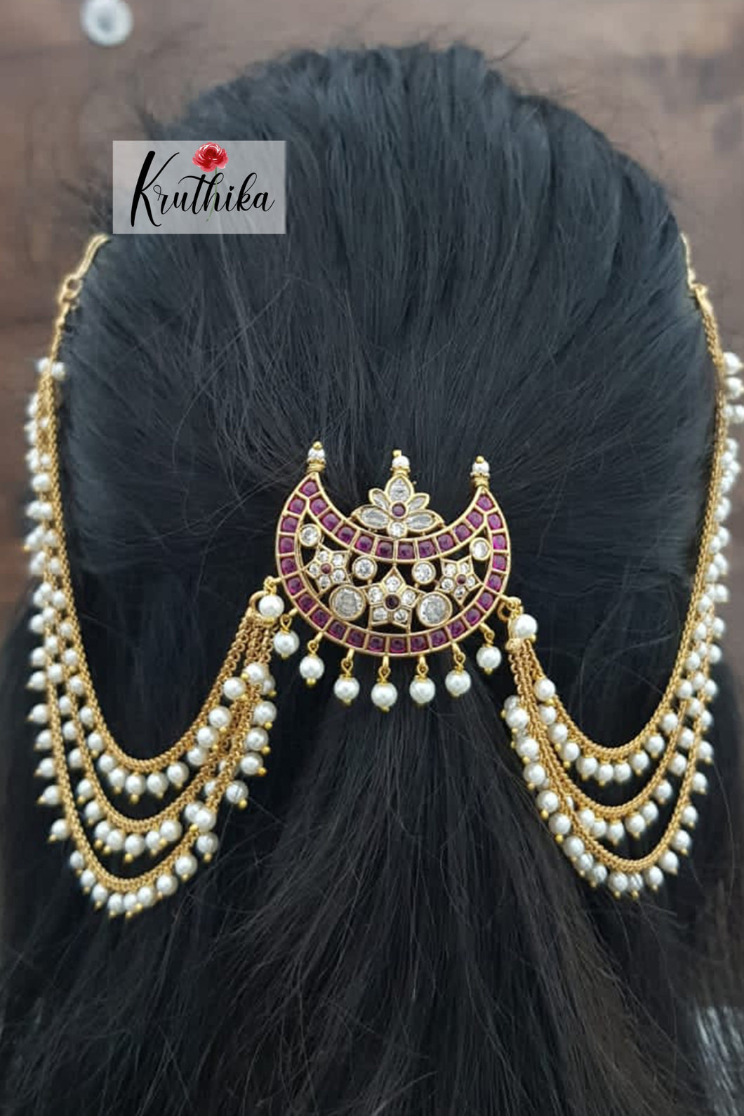 Jada Billa (Hair accessory) With Chains J12