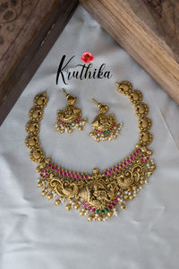 Jadau krishna necklace NC969