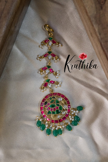 Jadau Maang tikas  (15 different designs) MT120