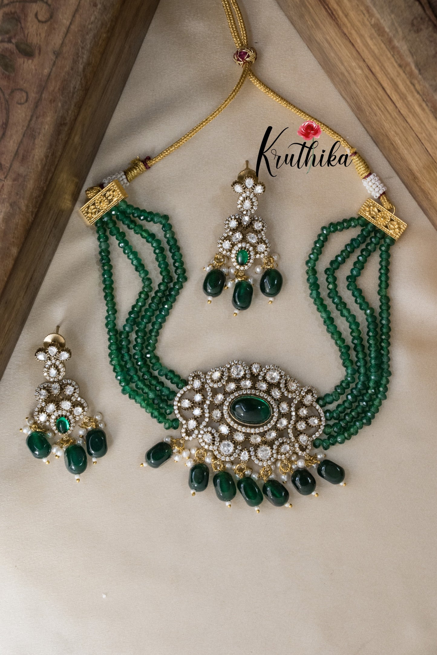 Victorian choker set NC976 (3 color options)