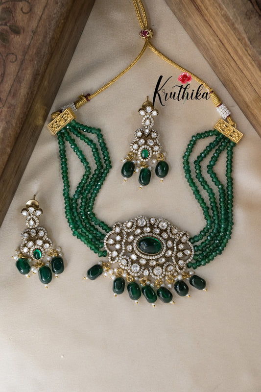 Victorian choker set NC976 (3 color options)