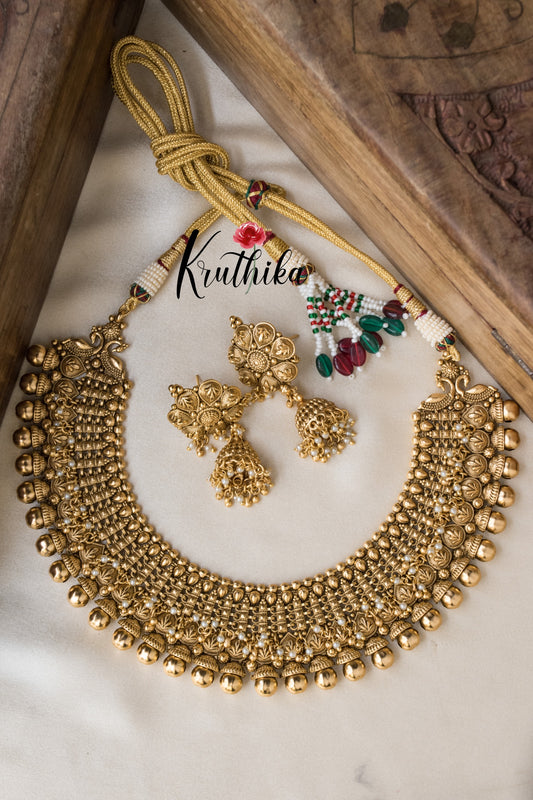 Intricate Antique necklace NC989