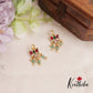 Beautiful Jadau Lotus Earcuffs | Upper Earrings | Bugadi Earrings E816