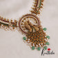 Premium Antique Peacock Jadau Necklace With Bead And Pearl Drops NC2585