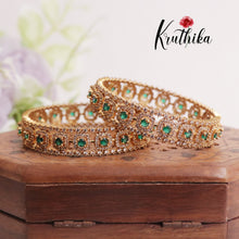 Beautiful Sparking AD/Victorian Bangles B204 (Available in 2 Colours)