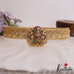 Gorgeous Antique Nagas Lakshmi Motifs Jadau Hip Belt With Bead Drops V336 (Available In 2 colors)