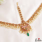 Classic Floral Motifs Kemp Damini With Pearl Bead Drops MT393