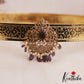 Sparkling AD Floral Teardrop Motifs Hip Belt With Bead Drops V345 (Available In 3 Colors)