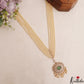Stunning Multi Strand Pearl Chain With Polki Victorian Pendant LH2112 (Available In 4 Colors)