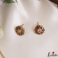 Beautiful Peacock Motifs Kemp Hasli Choker With Pearl Bead Drops NC3257 (Available In 3 Colors)