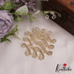 Traditional Gold-Toned AD Muggu Pendant Set PS283