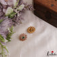Sparkling Floral Motifs CZ Victorian Pendant Set PS300