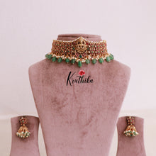 Beautiful Lakshmi Kemp Stones Chocker NC1829 (Available in 2 Colours)