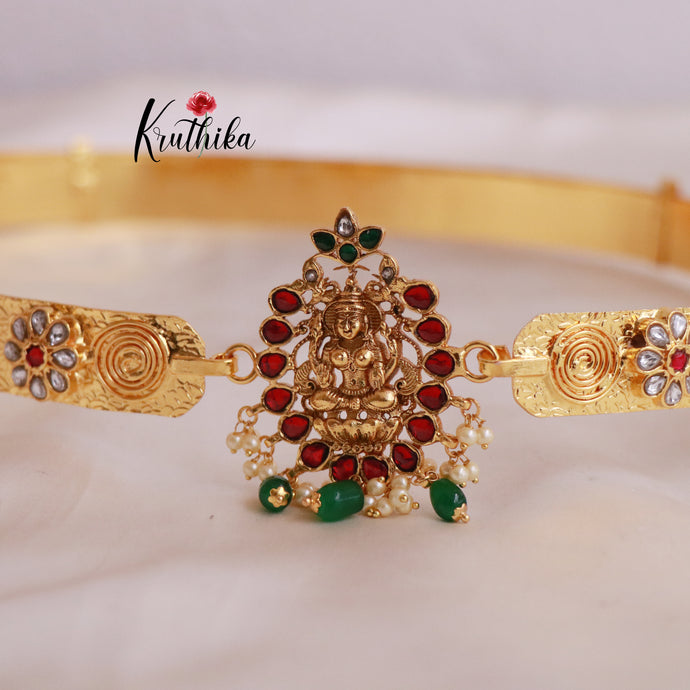 Premium Antique Lakshmi Jadau Belt V241