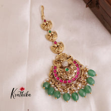 Pretty Peacock Jadau Maang Tikka MT235