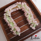 Artificial & reusable flowers string gajra with attached clip G07 (Pre-booking)