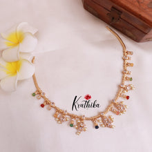 Trendy Multi Stone Chain Set NC 1864