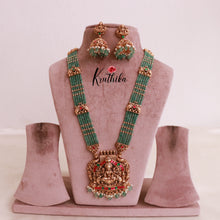 Elegant Lakshmi Jadau Beads Haaram LH1884
