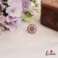 Stunning Floral Motifs Adjustable Finger Ring R52