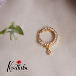 Simple CZ Sparking Nose Ring-No Piercing Required N52