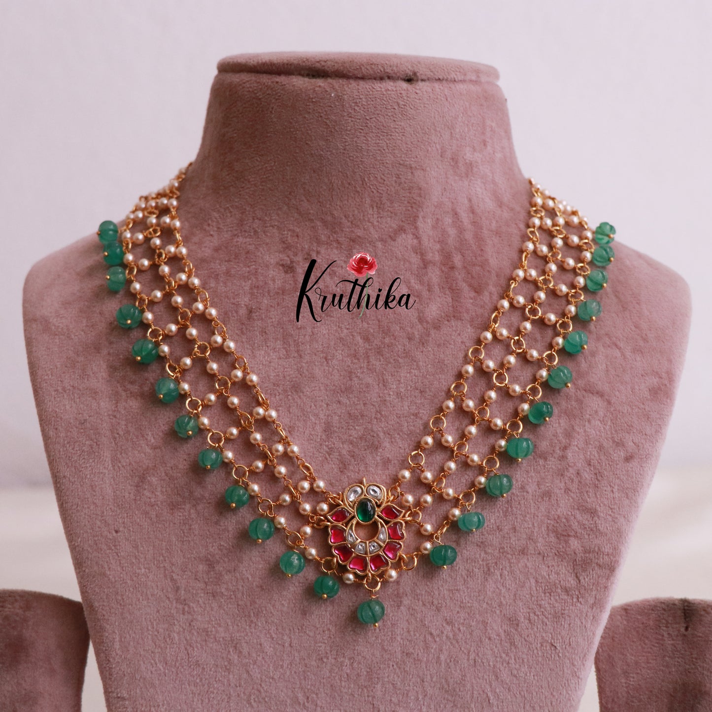 Beuatiful Jadau Necklace NC1849