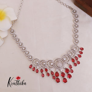 Pretty CZ/AD Necklace NC1828 ( Available in 3 colours)
