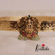 Beautifull Lakshmi peacock hip belt with pastel green V250