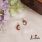 Simple Jadau Peacock Earcuffs | Upper Earrings | Bugadi Earrings E822