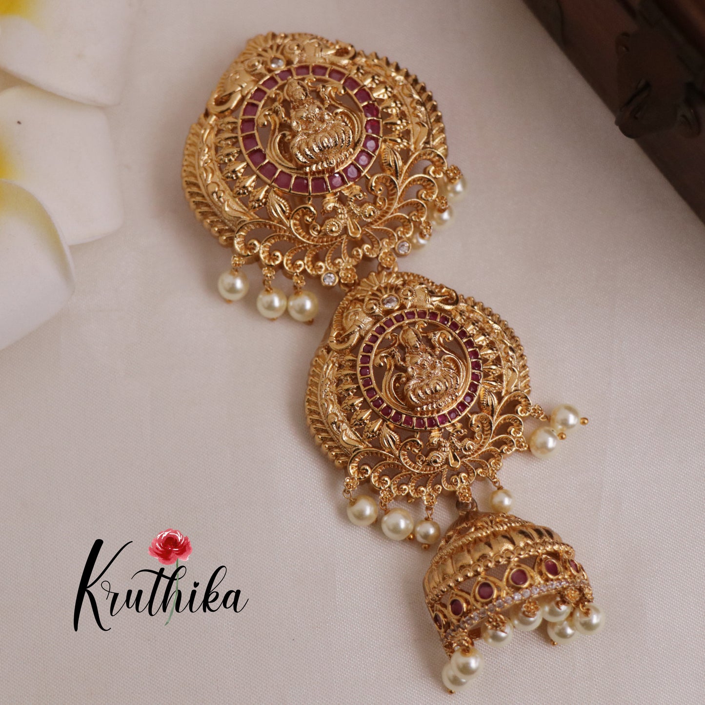 Premium Temple Jada Billa  J123