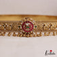 Stunning Antique Floral Peacock Motifs Kemp Hip Belt With Golden Bead Drops V355 (Available In 2 Colors)