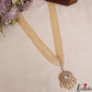 Stunning Multi Strand Pearl Chain With Polki Victorian Pendant LH2112 (Available In 4 Colors)