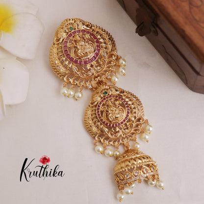 Premium Temple Jada Billa  J123