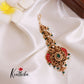 Premium Peacock Jadau Maang Tika MT234