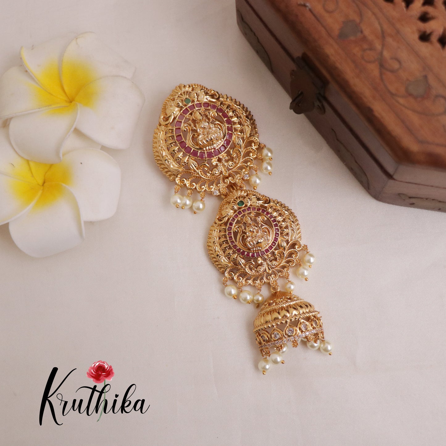 Premium Temple Jada Billa  J123